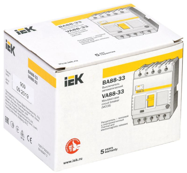 купить Автомат 3Р 40А 35кА  IEK в Тольятти Автомат 3Р 40А 35кА  IEK