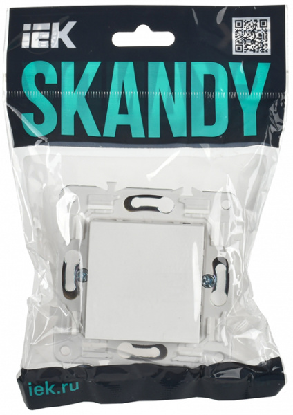 купить SKANDY Заглушка с суппортом SK-C01W арк. бел. IEK в Тольятти SKANDY Заглушка с суппортом SK-C01W арк. бел. IEK