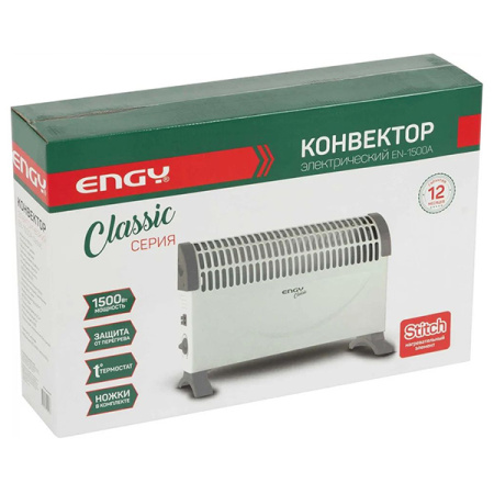 Конвектор 1500Вт механика IP20 настенный/напольный Energy (ENGY) стич замена 990193