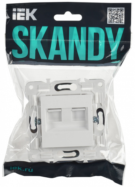 купить SKANDY Роз. комп. 2-ая RJ45 кат.5E SK-K03W арк. бел. IEK в Тольятти SKANDY Роз. комп. 2-ая RJ45 кат.5E SK-K03W арк. бел. IEK