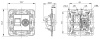 купить Сканди арктический белый розетка RJ45+TV оконечная скрытая 2-ая кат.5E в Тольятти Сканди арктический белый розетка RJ45+TV оконечная скрытая 2-ая кат.5E