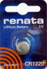 купить Батарейка дисковая CR1220 BL1 Renata  в Тольятти Батарейка дисковая CR1220 BL1 Renata