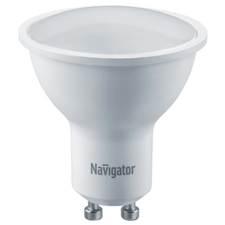 купить Лампа свд 220В GU10 7Вт 4000К 560лм PAR16 матовая диммер Navigator  в Тольятти Лампа свд 220В GU10 7Вт 4000К 560лм PAR16 матовая диммер Navigator