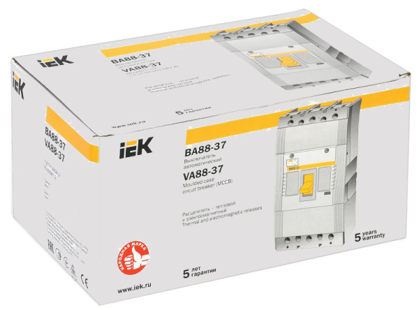 купить Автомат 3Р 315А 35кА ВА88-37 IEK  в Тольятти Автомат 3Р 315А 35кА ВА88-37 IEK