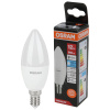 купить Лампа свеча свд Е14 12Вт 6500К 960лм B39 матовая Osram LED Value black в Тольятти Лампа свеча свд Е14 12Вт 6500К 960лм B39 матовая Osram LED Value black