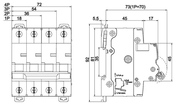 купить Автомат 3Р 10А C 10кА ВА-105 Schneider Electric в Тольятти Автомат 3Р 10А C 10кА ВА-105 Schneider Electric
