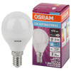 купить Лампа шар свд Е14 4,9Вт 6500К 470лм P45 матовый Osram в Тольятти Лампа шар свд Е14 4,9Вт 6500К 470лм P45 матовый Osram