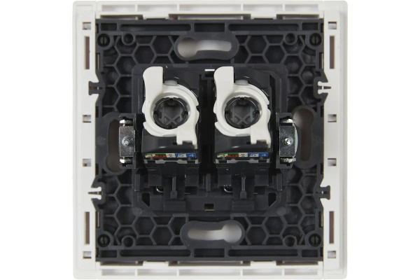 купить Фортепиано белый механизм RJ45 2x8(8) скрытая 2-ая кат.5е в Тольятти Фортепиано белый механизм RJ45 2x8(8) скрытая 2-ая кат.5е