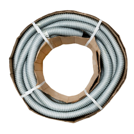 купить Металлорукав 50мм сталь IP00 Р3-ЦХ с протяжкой EKF 15м в Тольятти Металлорукав 50мм сталь IP00 Р3-ЦХ с протяжкой EKF 15м