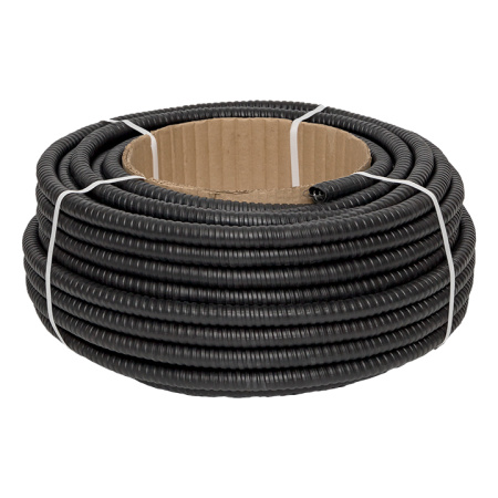 купить Металлорукав 15мм ПВХ IP65 PЗ-ЦП-НГ с протяжкой EKF 50м в Тольятти Металлорукав 15мм ПВХ IP65 PЗ-ЦП-НГ с протяжкой EKF 50м