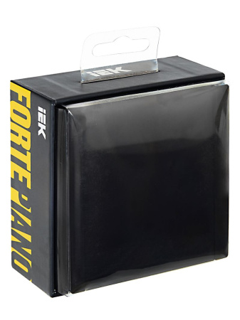 купить Фортепиано черный выключатель 1кл скрытая 10А IP20  в Тольятти Фортепиано черный выключатель 1кл скрытая 10А IP20