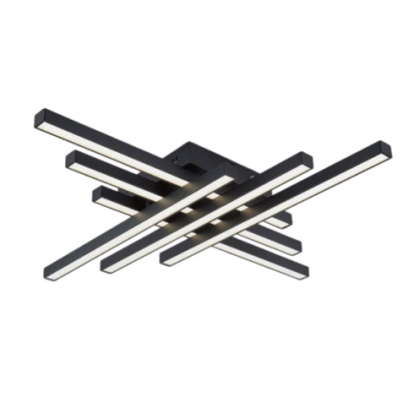 купить Светильник потолочный (люстра) свд 128Вт 3000-6500К 9600лм черный/белый пульт диммер в Тольятти Светильник потолочный (люстра) свд 128Вт 3000-6500К 9600лм черный/белый пульт диммер